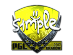 s1mple (Foil) | Krakow 2017 image