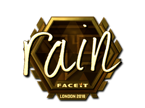 rain (Gold) | London 2018 image