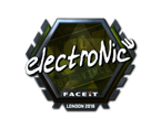 electronic (Foil) | London 2018 image