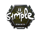 s1mple | London 2018 image