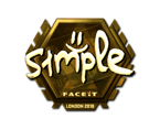s1mple (Gold) | London 2018 image