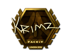 KRIMZ (Gold) | London 2018 image