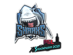 Sharks Esports (Foil) | Stockholm 2021 image