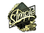 s1mple (Gold) | Rio 2022 image