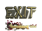 exit (Gold) | Shanghai 2024 image